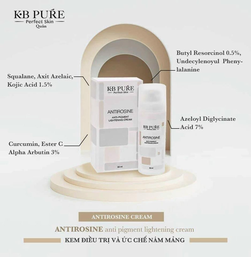 KB Pure AntiRosine Anti-Pigment Lightening Cream