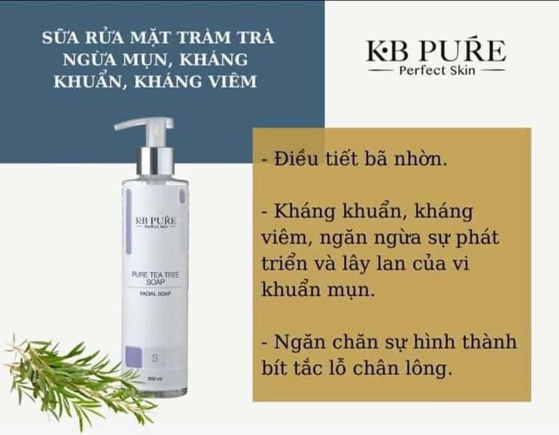 Gel rửa mặt Pure Tea Tree Soap