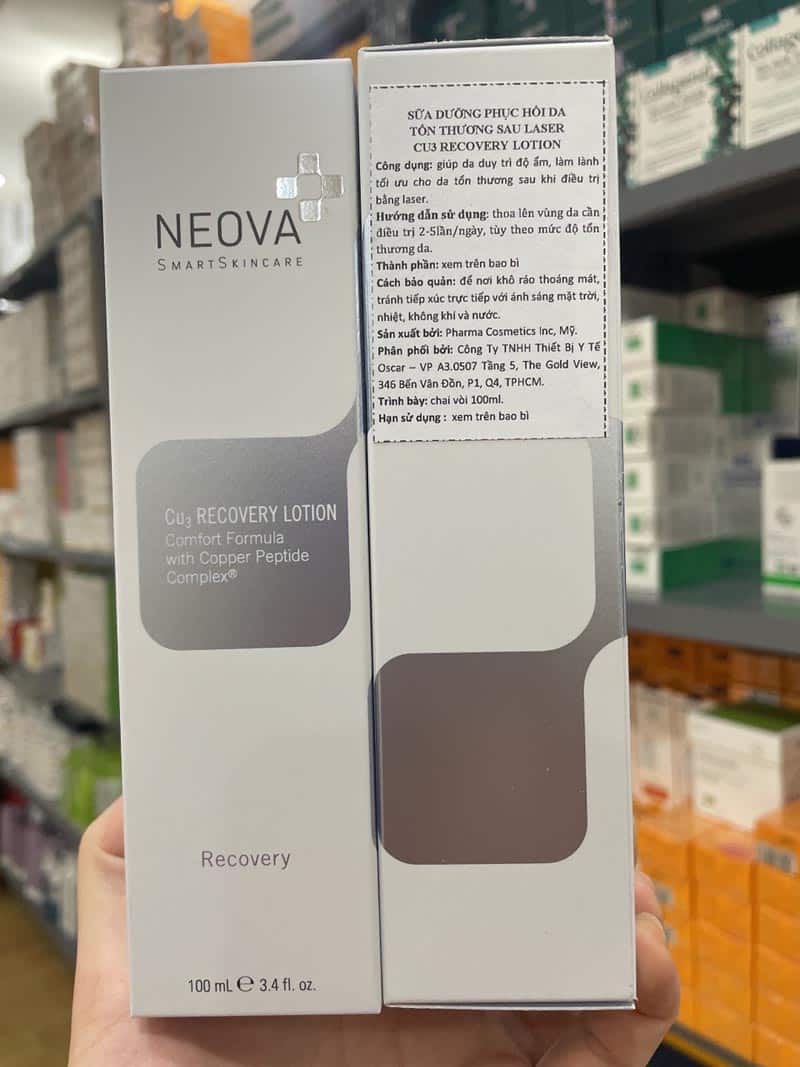 Neova Cu3 Recovery Lotion