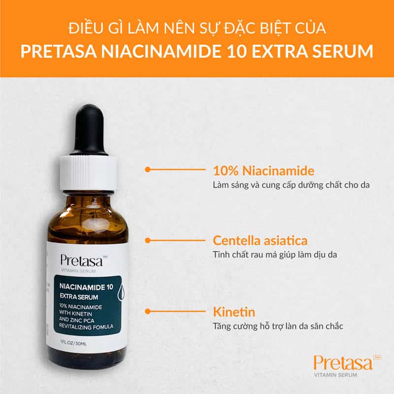Serum Niacinamide 10% Extra Pretasa