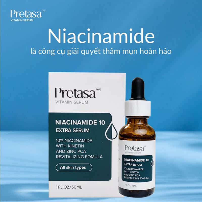 Serum Niacinamide 10% Pretasa