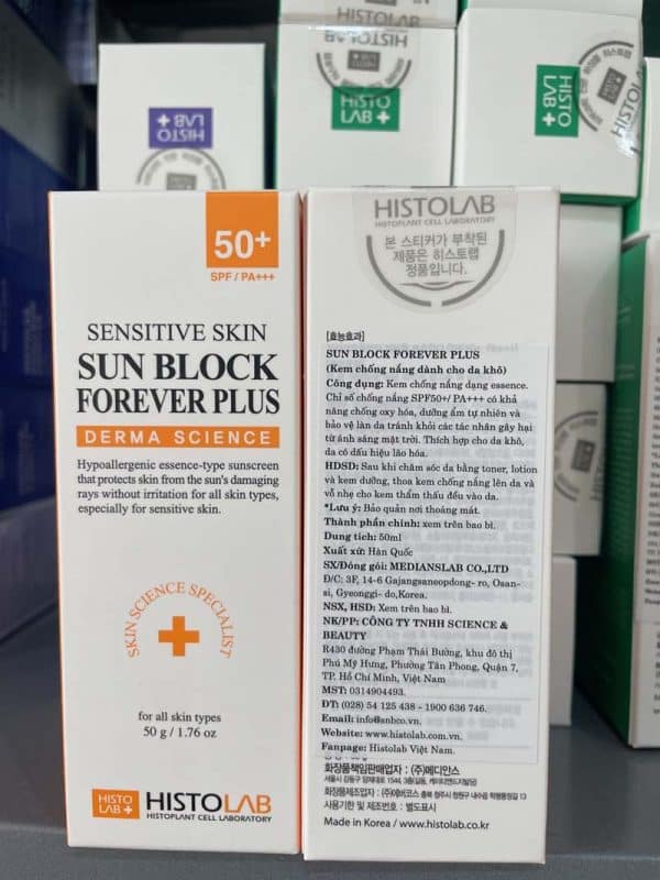 Histolab Sun Block Forever Plus SPF50