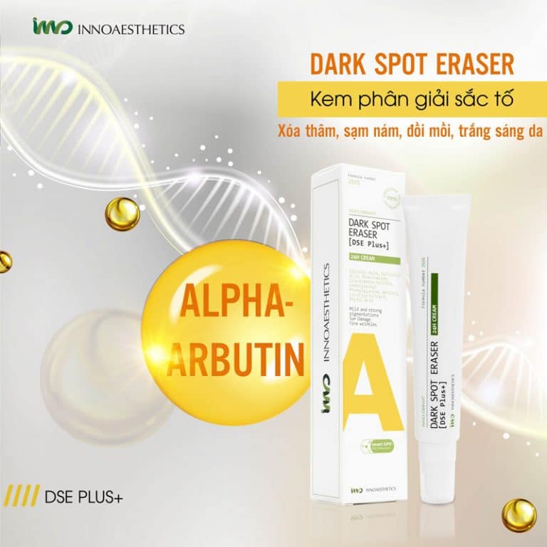 Kem trị nám Innoaesthetics Dark Spot Eraser 24H cream Dr.Da liễu của bạn