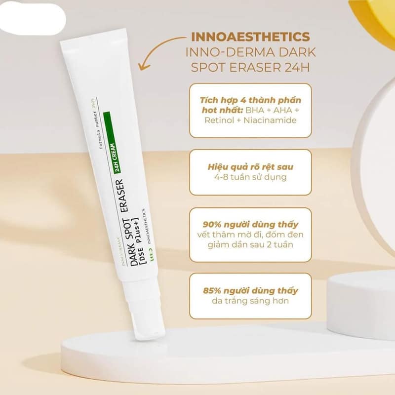 Innoaesthetics Dark Spot Eraser 24H cream
