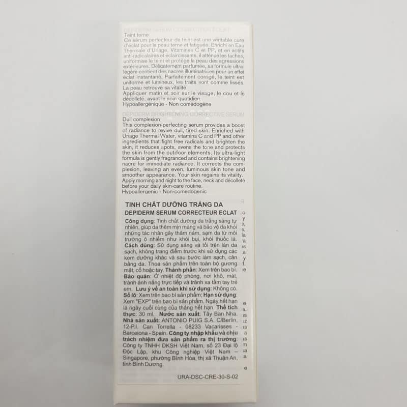Uriage Brightening Corrective Serum