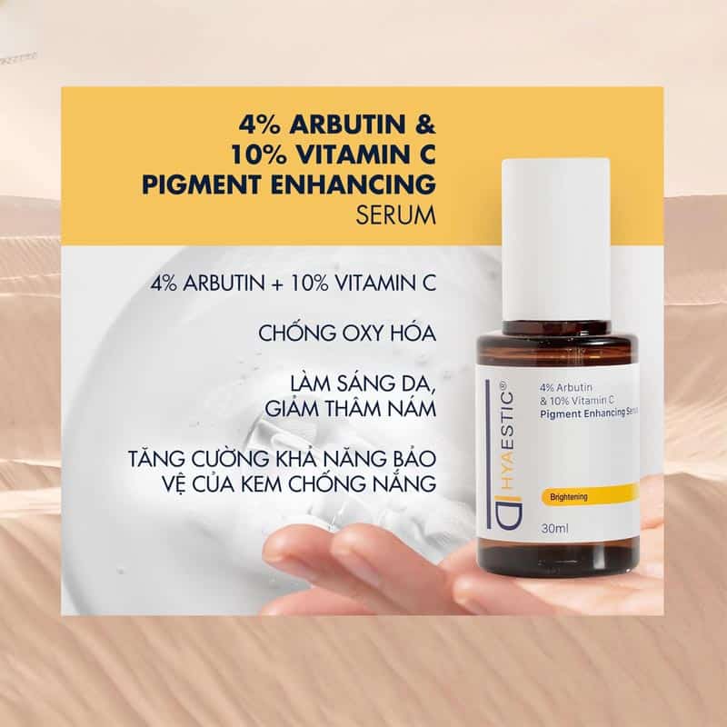 Hyaestic 4% Arbutin & 10% Vitamin C