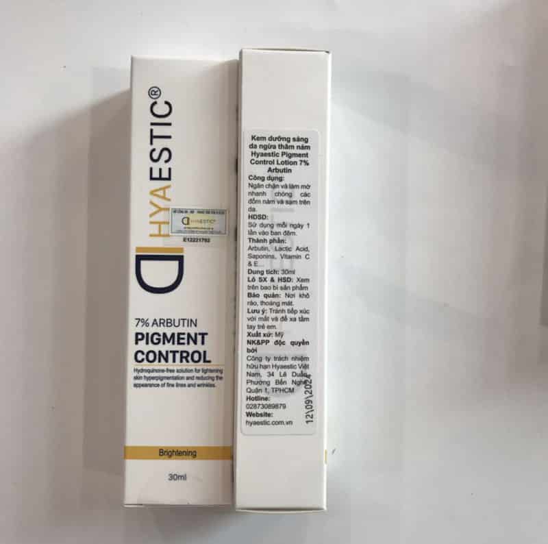 Hyaestic 7% Arbutin Pigment Control Lotion