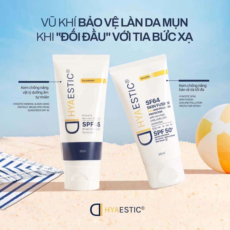 Kem chống nắng Hyaestic SPF 45