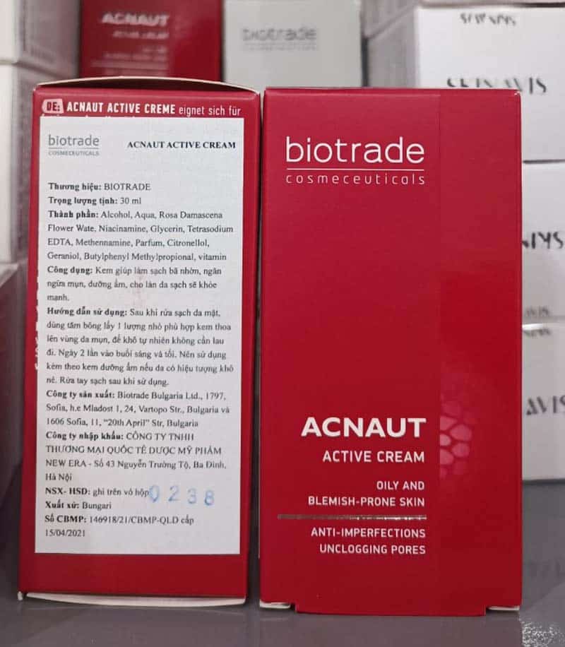 kem mụn biotrade