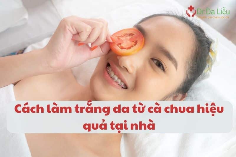 10 cách làm trắng da từ cà chua