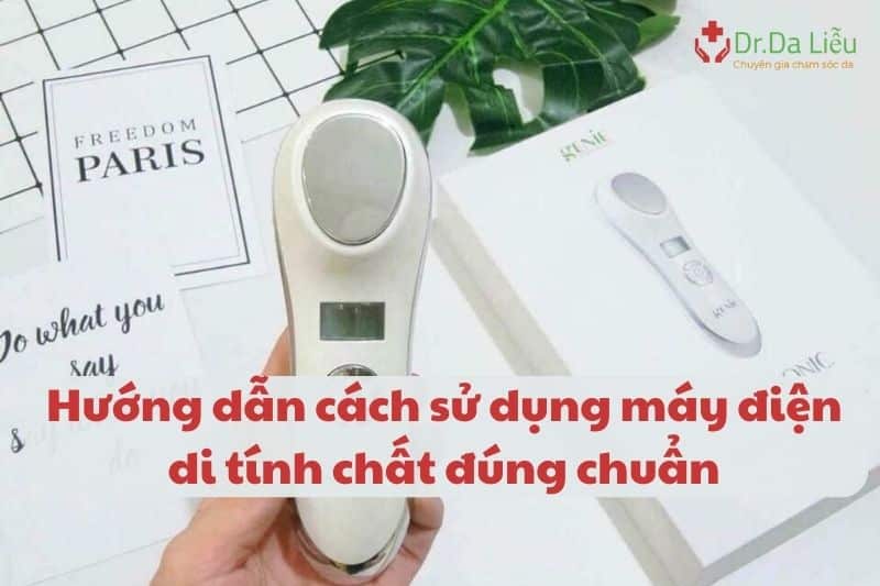 Cách sử dụng máy điện di tinh chất