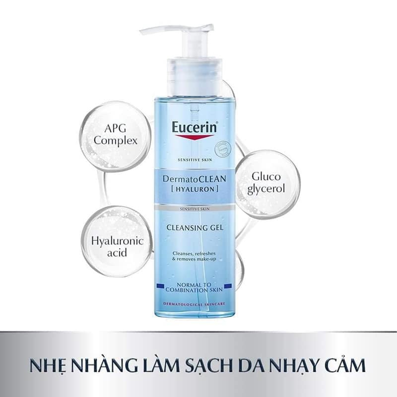 Eucerin dermatoclean hyaluron cleansing gel