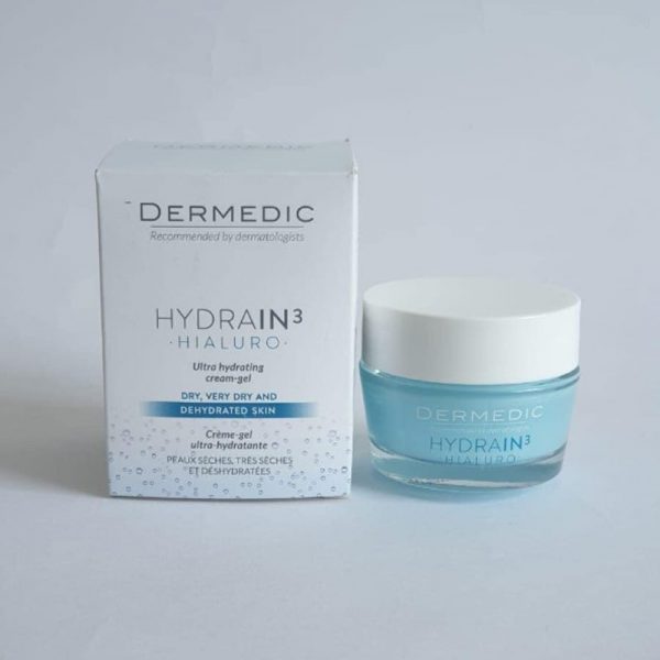 Kem duong dermedic hydrain3 hialuro cream gel