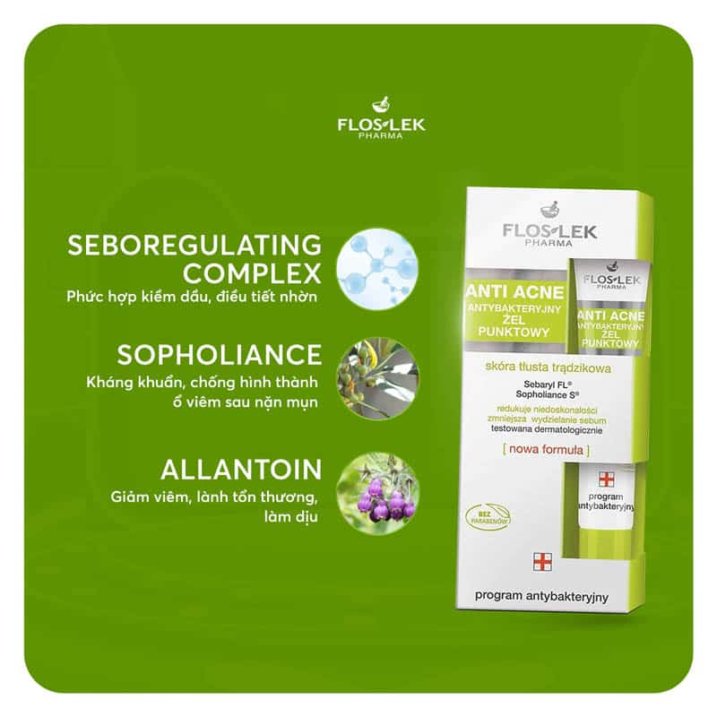 Gel chấm mụn Floslek