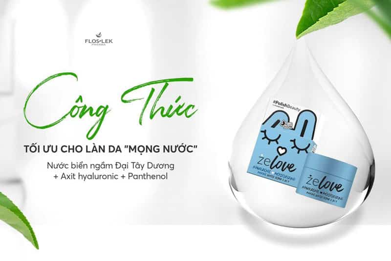 Kem dưỡng ẩm Zelove