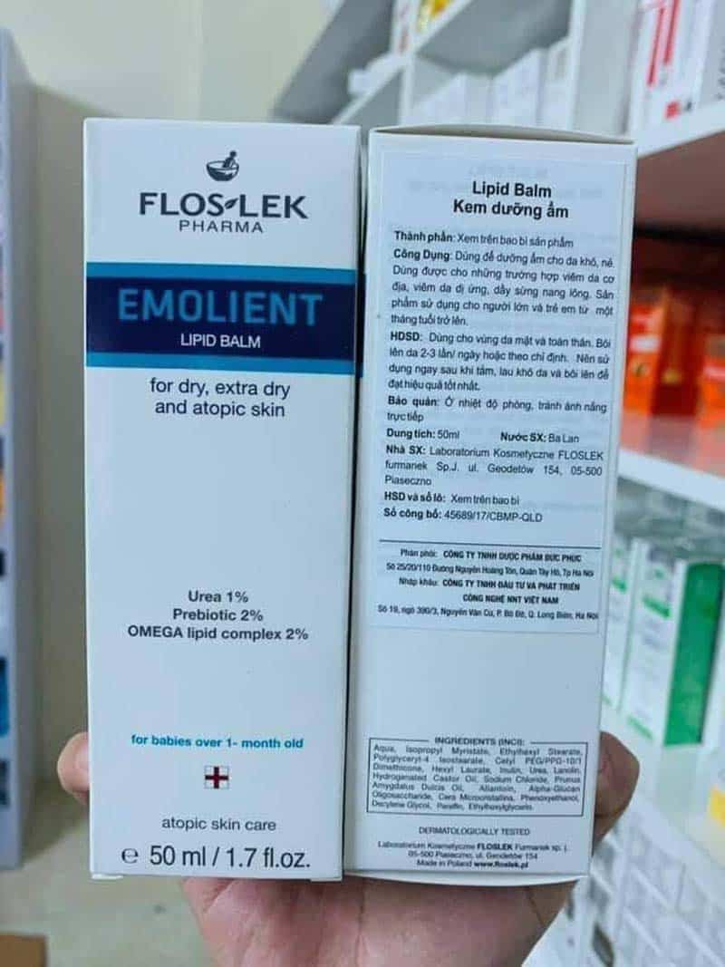 Kem dưỡng ẩm lipid balm