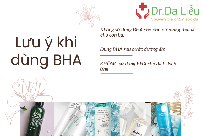 Những lưu ý khi sử dụng BHA