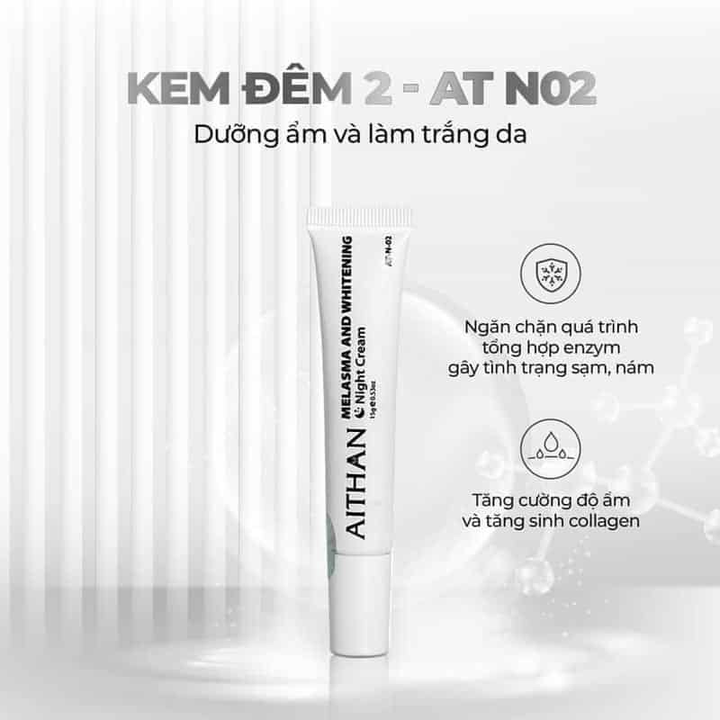 Kem đêm Aithan Melasma And Whitening night cream AT-N-02