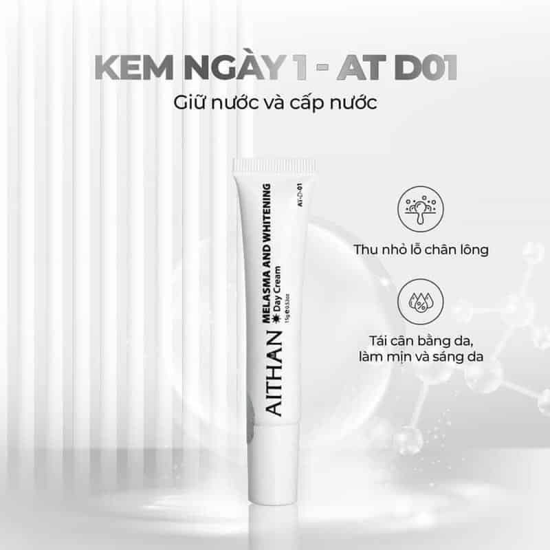 Kem ngày Aithan Melasma And Whitening AT-D-01