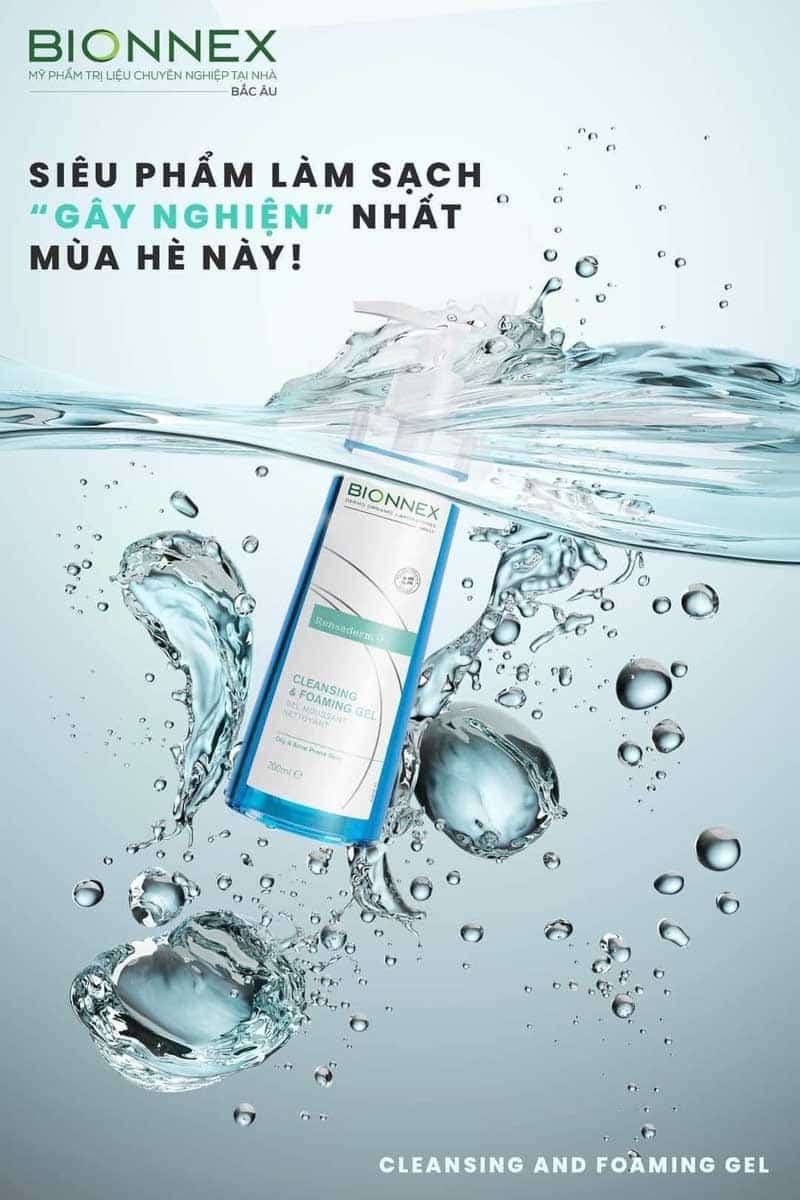 Sữa rửa mặt Bionnex Cleansing & Foaming Gel