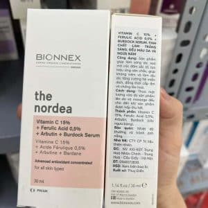 Bionnex Vitamin C 15% + Ferulic Acid 0,5% + Arbutin + Burdock Serum