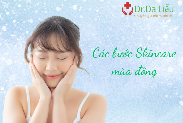 Skincare màu đông đúng cách