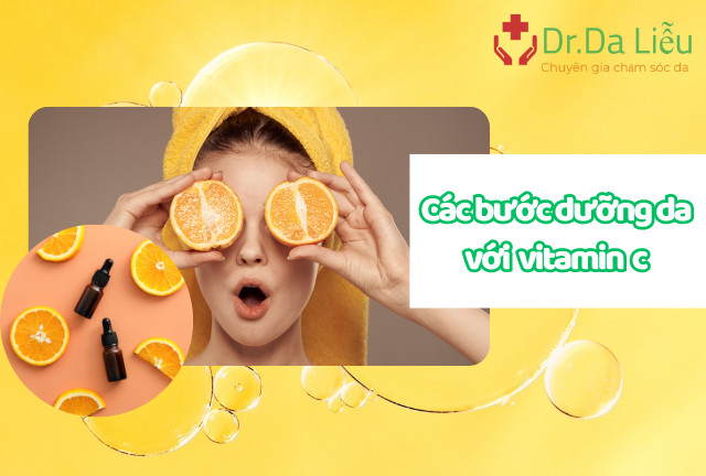 Dưỡng da với Vitamin C đúng cách