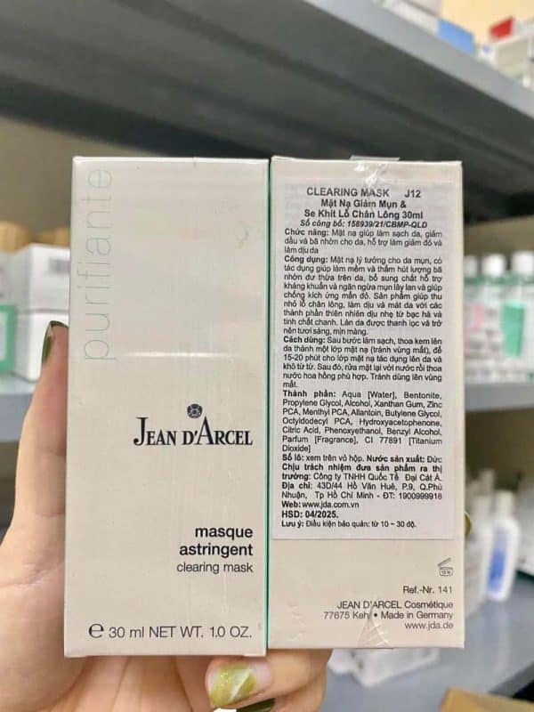 Jean D'Arcel Clearing Mask