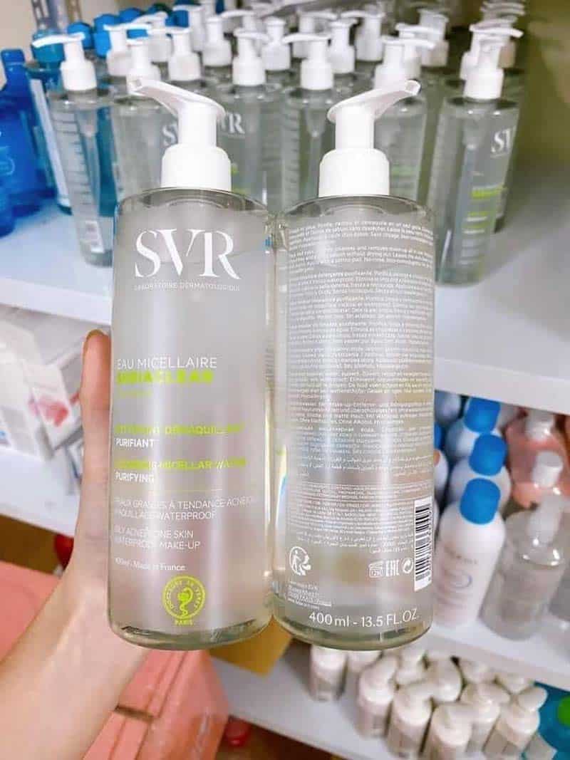SVR Sebiaclear EAU micellaire 400ml | Nước tẩy trang SVR cho da dầu mụn ...