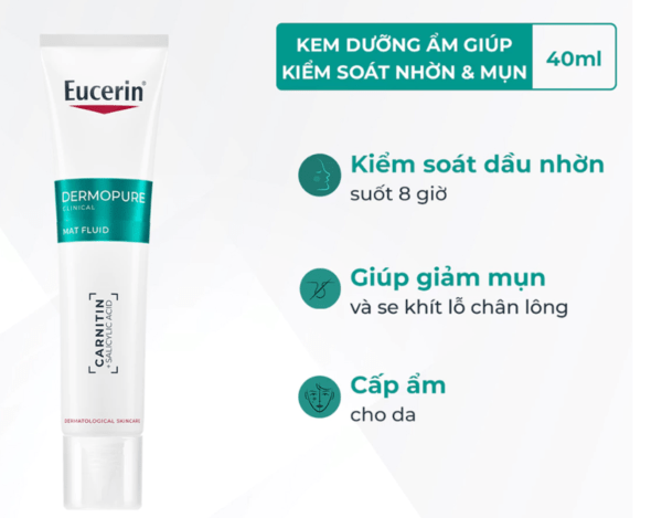 eucerin matt fluid mau moi
