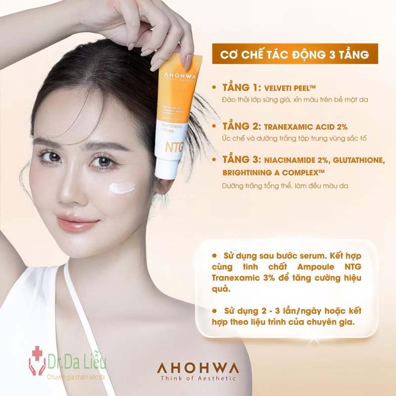 Kem trị nám Ahohwa NTG