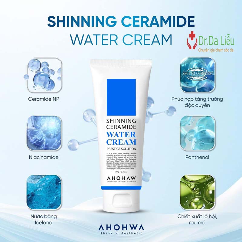 Ahohwa Shinning Ceramide Water Cream