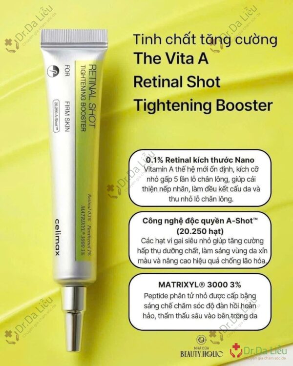 Celimax Retinal Night Serum 30ml thông tin chi tiết - Dr Da Liễu