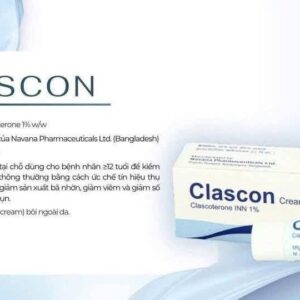 Kem Trị Mụn Clascon 10g - Thành phần và công dụng đặc trị mụn - Dr Da Liễu