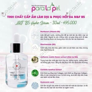 Serum B5 phục hồi Paralapiel M&F 30ml bao bì - Dr Da Liễu