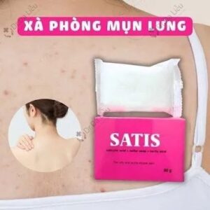 Xà phòng Satids trị mụn bao bì sản phẩm - Dr Da Liễu