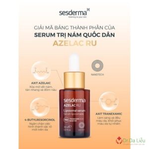 Sesderma Azelac RU Liposomal Serum 30ml bao bì sản phẩm