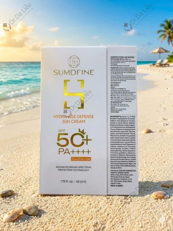 Kem chống nắng Sumdfine Sunscreen SPF 50+ chính hãng - Dr Da Liễu